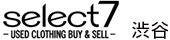 select7 -USED CLOTHING BUY & SELL 渋谷